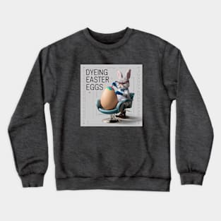 Dyeing Easter Eggs Crewneck Sweatshirt